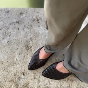 Ballerina Soshu invecchiato nero