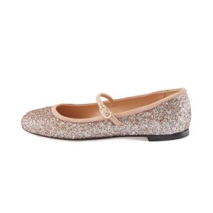 Ballerine Glitter Punta Tonda