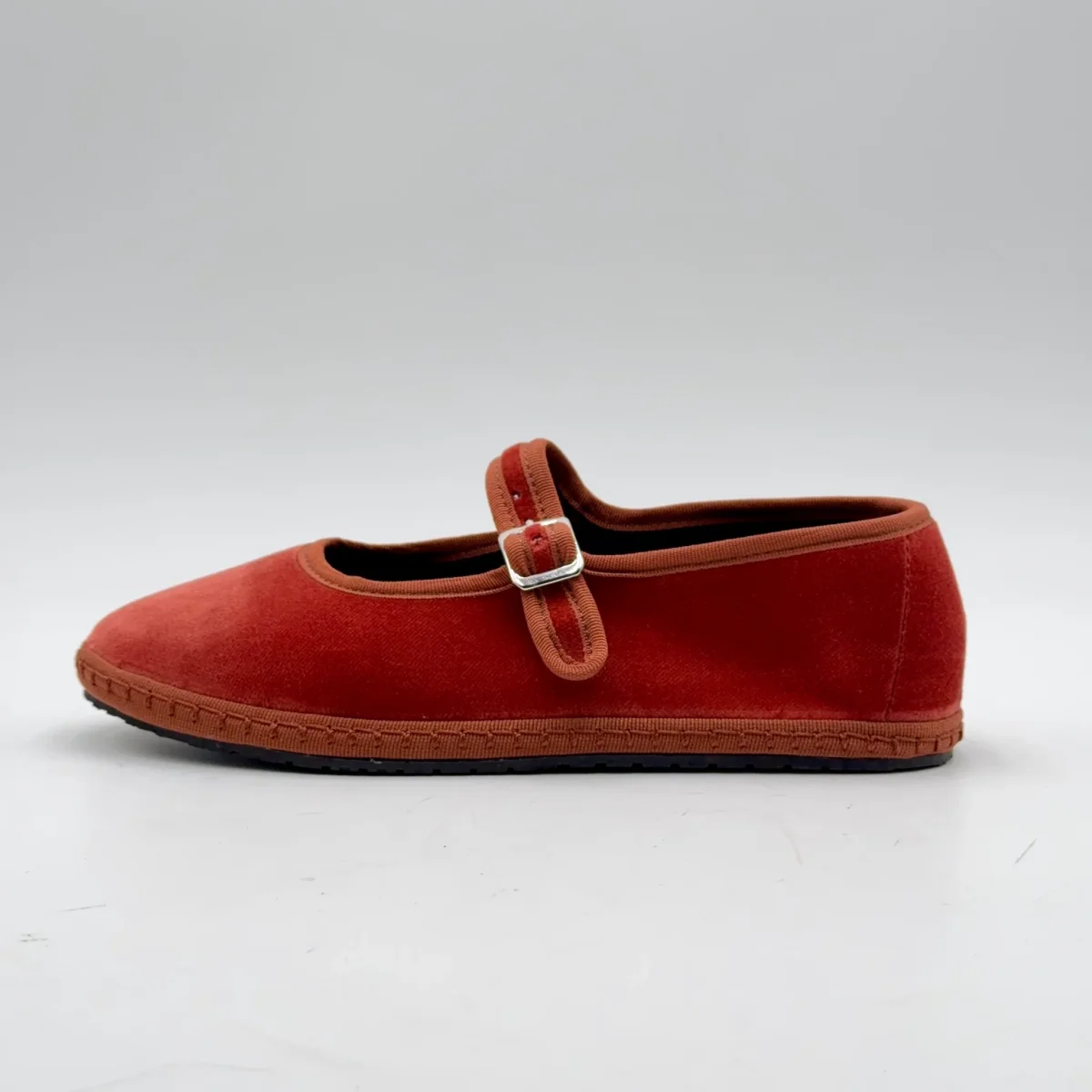 Bebe Mary Jane velluto terra bruciata - immagine 4