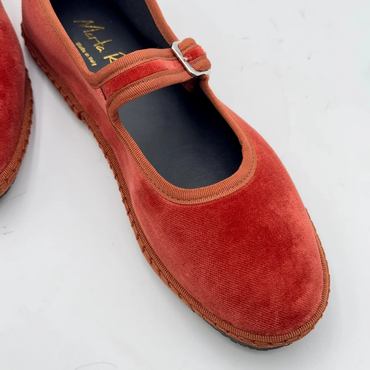 Bebe Mary Jane velluto terra bruciata - immagine 5