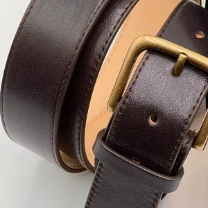 Cintura altezza 3,5 cm glossy testa di moro