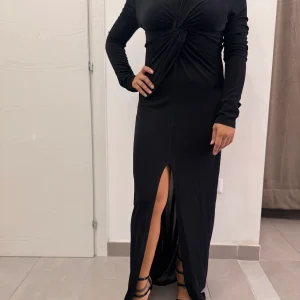 Abito lungo nero Eleh