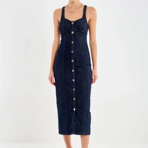 Abito in denim lungo Vicolo