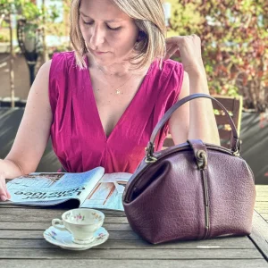 Pouf Medium vintage ebano