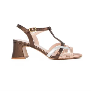 Genny_ Sandalo 5 Laminato Rame