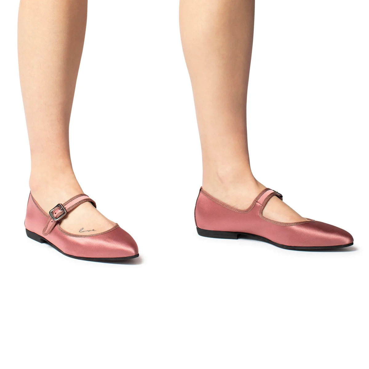 Flavia Mary Jane satin confetto - immagine 3