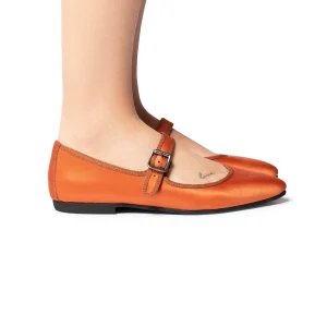 Flavia Mary Jane satin rame