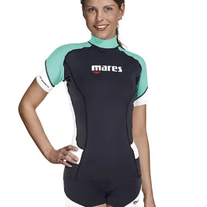 Maglia rashguard donna Mares Trilastic maniche corte