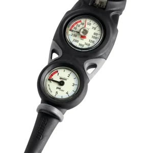 Manometro Mission 3 Mares con bussola e profondimetro