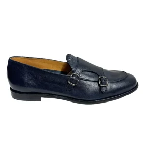 Fedeni - Mocassino In Pelle Blu Art.02 (3606) 02 BLU