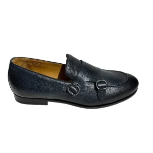 Rossi - Mocassino In Pelle Martellata Blu Art.267 (3793) 267 BLU