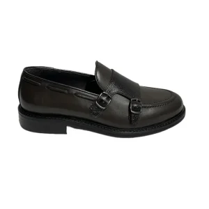 Fedeni - Mocassino In Pelle Crust T.moro Art.9060 (3563) 9060 T.MORO