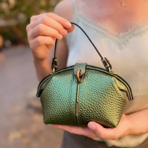 Pouf Small metaltaurus verde