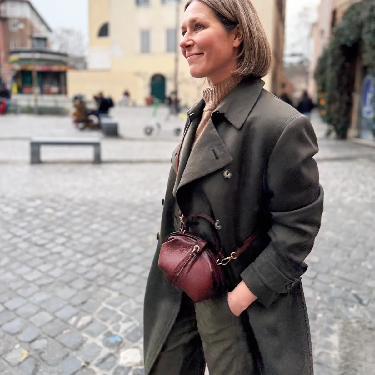 Pouf Small invecchiato corteccia - immagine 4