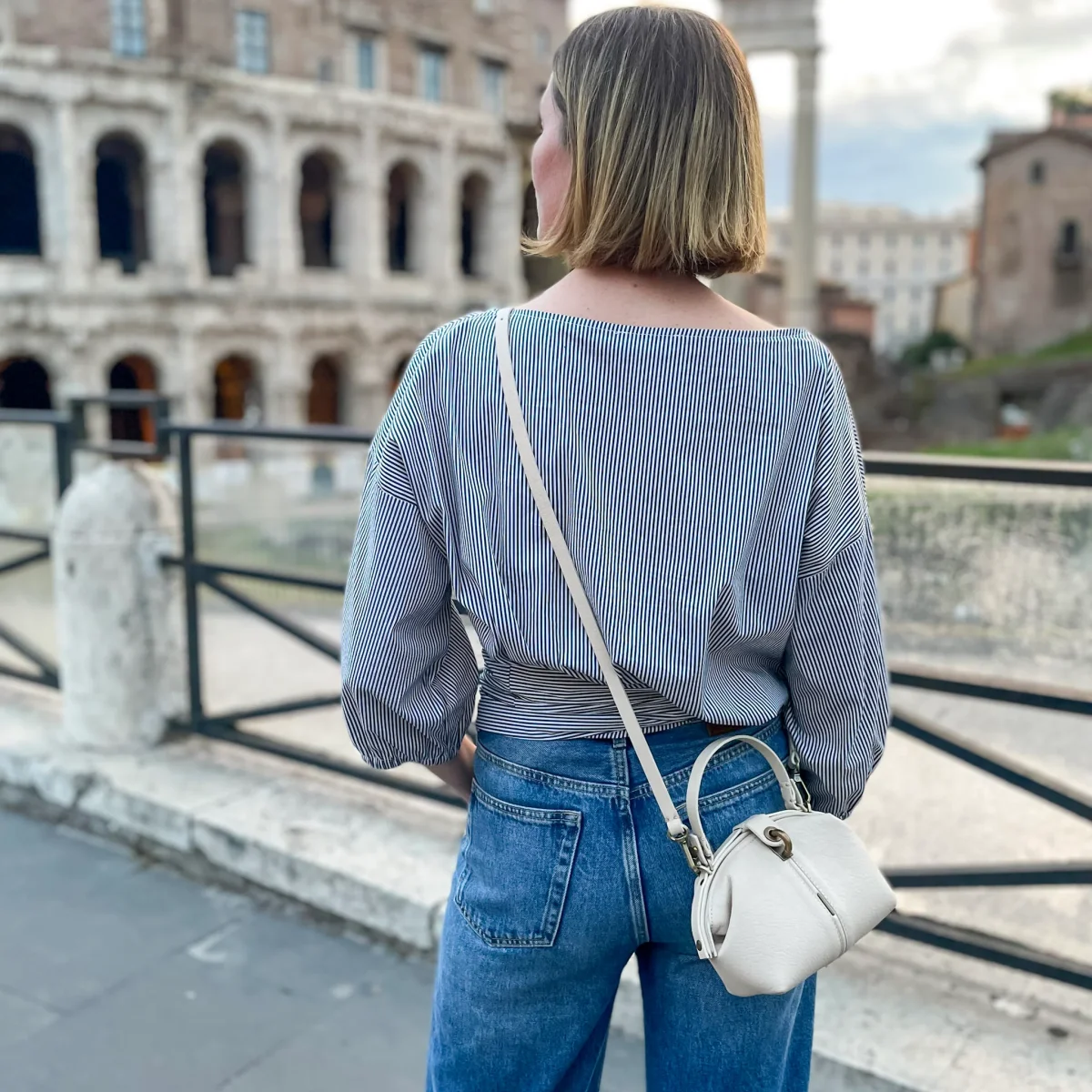 Pouf Small mousse latte macchiato - immagine 2