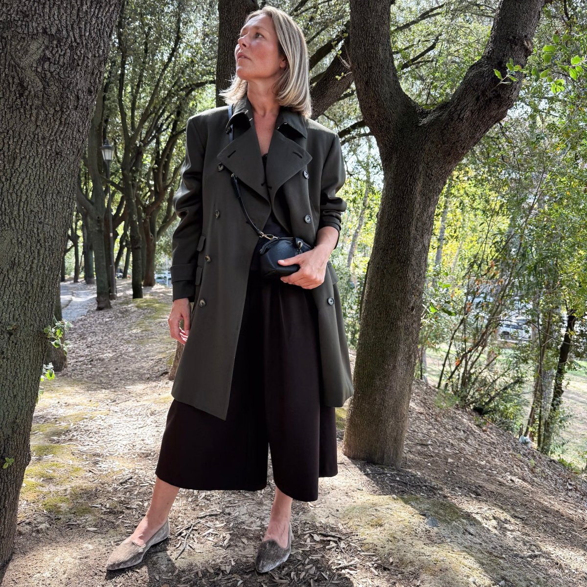 Scarpetta Flavia velluto perla visone - immagine 6