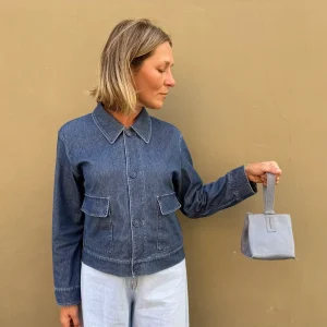 Sibilla mousse perlato azzurro