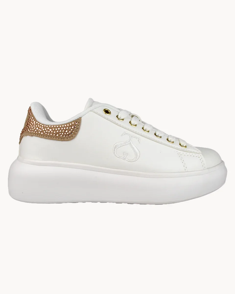 Sneakers Solo Soprani Couture con patch posteriore strass - immagine 9
