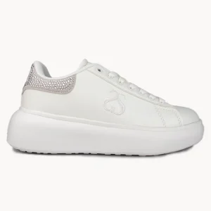 Sneakers Solo Soprani Couture con patch posteriore strass