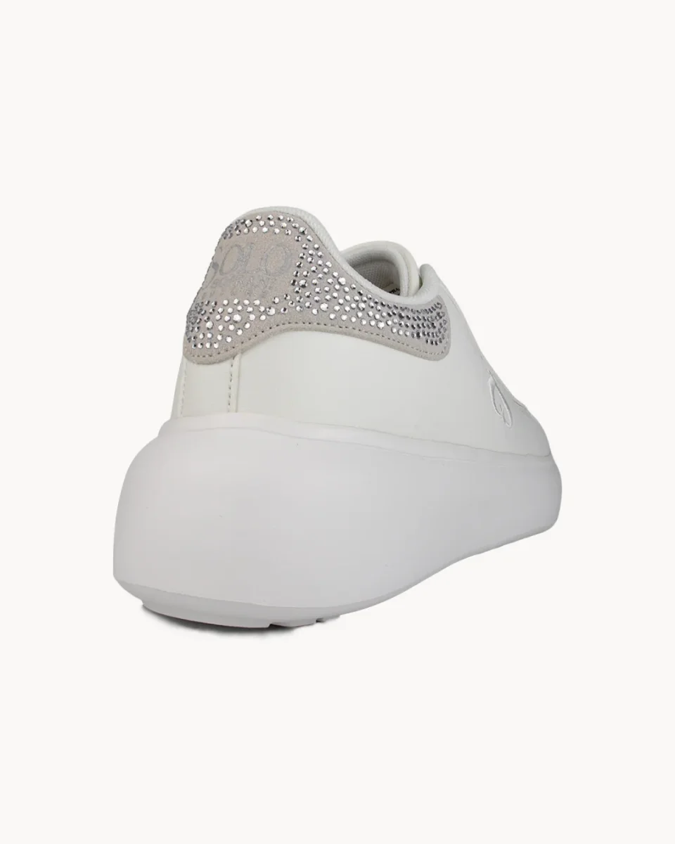 Sneakers Solo Soprani Couture con patch posteriore strass - immagine 4
