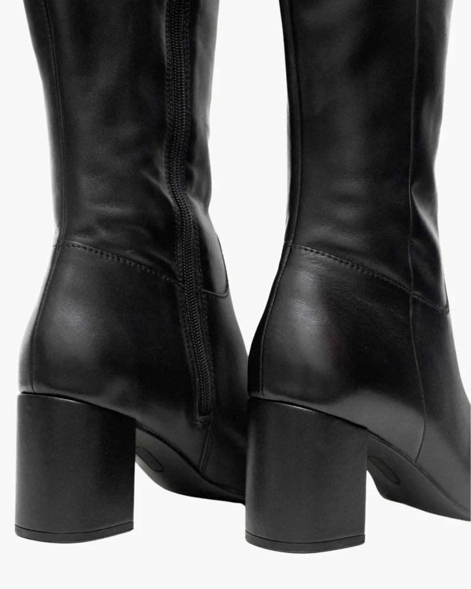 Stivali Osaka alti in pelle - immagine 6