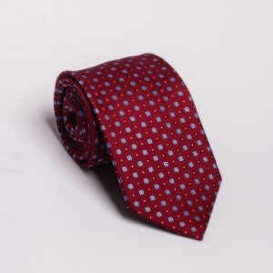 Sartorial Tie with Micro Floral Pattern