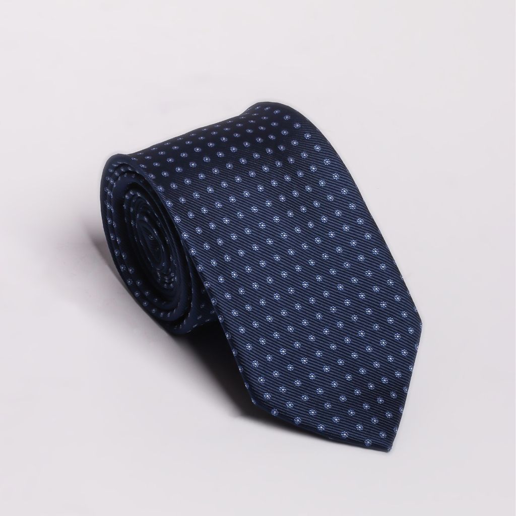Sartorial Tie with Micro Floral Pattern - immagine 2