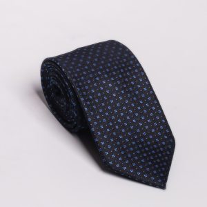 Sartorial Tie with Micro Floral Pattern