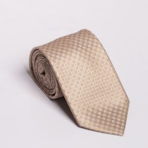 Sartorial Tie with Micro Floral Pattern