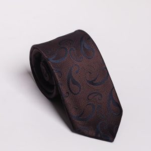 Sartorial Tie with Paisley Pattern