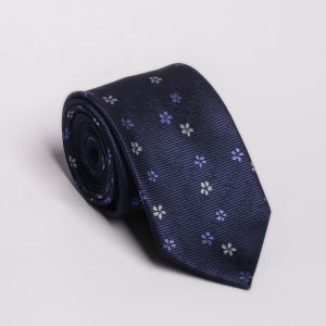 Sartorial Tie with Floral Pattern