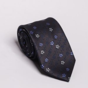 Sartorial Tie with Floral Pattern
