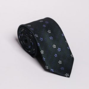 Sartorial Tie with Floral Pattern