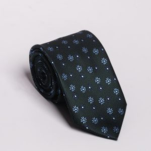Sartorial Tie with Floral Pattern