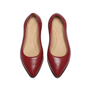 Ballerina Augusta glossy rubino