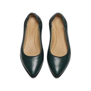 Ballerina Augusta glossy verde