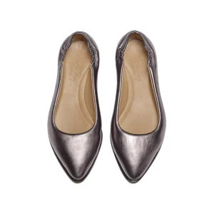 Ballerina Augusta nappa laminata canna di fucile