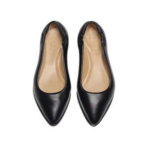 Ballerina Augusta nappa nero