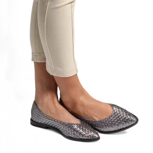 Ballerina Soshu24 nappa laminata canna di fucile