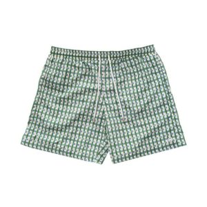 Bermuda bimbo – Stampa a quadri verdi