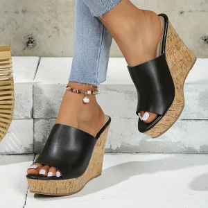 Zeppe in sughero con Punta Aperta Slip-On ZGS