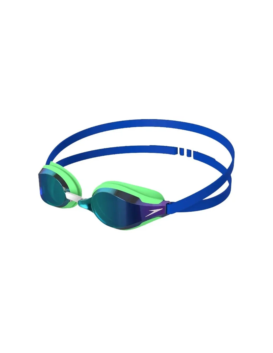 SPEEDO Goggles FASTSKIN SPEEDOSOCKET 2 MIRROR 10897 16103 Blue Green - immagine 2