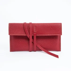 Fred bag organizer martellato rosso