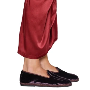 Friulana Doge velluto maflè prugna