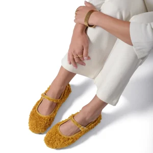 Friulana Mary Jane orsetto senape