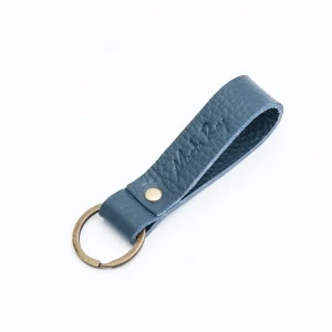 Jim portachiavi martellato navy