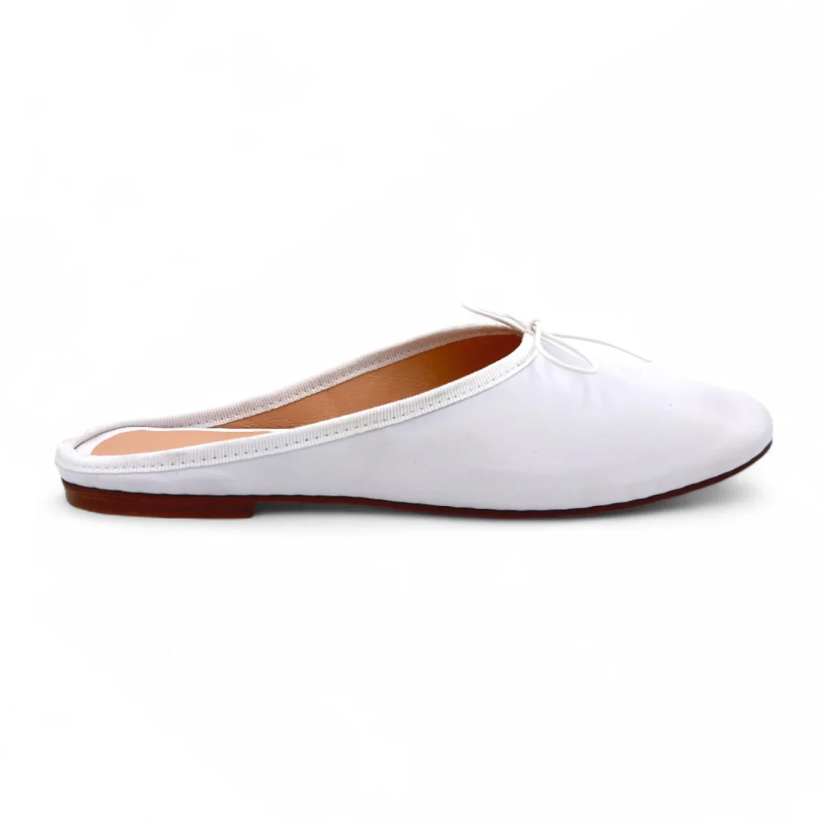 OLGA MULE in Nappa Bianco - immagine 2