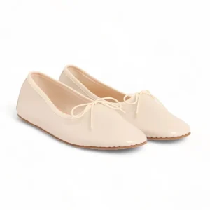 OLGA in Vernice Naplak Avorio, Gomma Naturale - PRONTA CONSEGNA