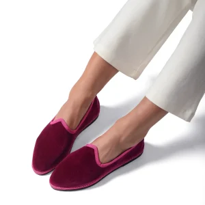 Papussa veneziana velluto magenta