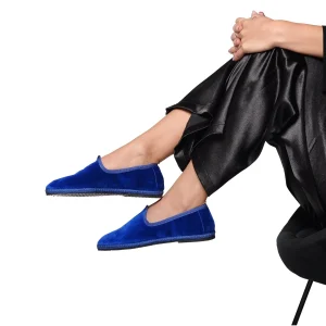 Papussa veneziana velluto blu china (05)